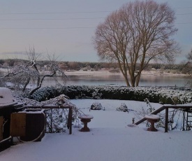 Private villa with excellent view to river